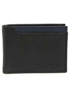 Robert Graham Coupe Leather Passcase Wallet in Black/Navy at Nordstrom Rack