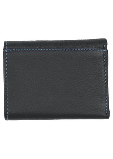 Robert Graham Dakota Trifold Leather Wallet in Black at Nordstrom Rack