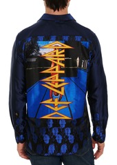 Robert Graham Def Leppard High N' Dry Embroidered Sport Shirt