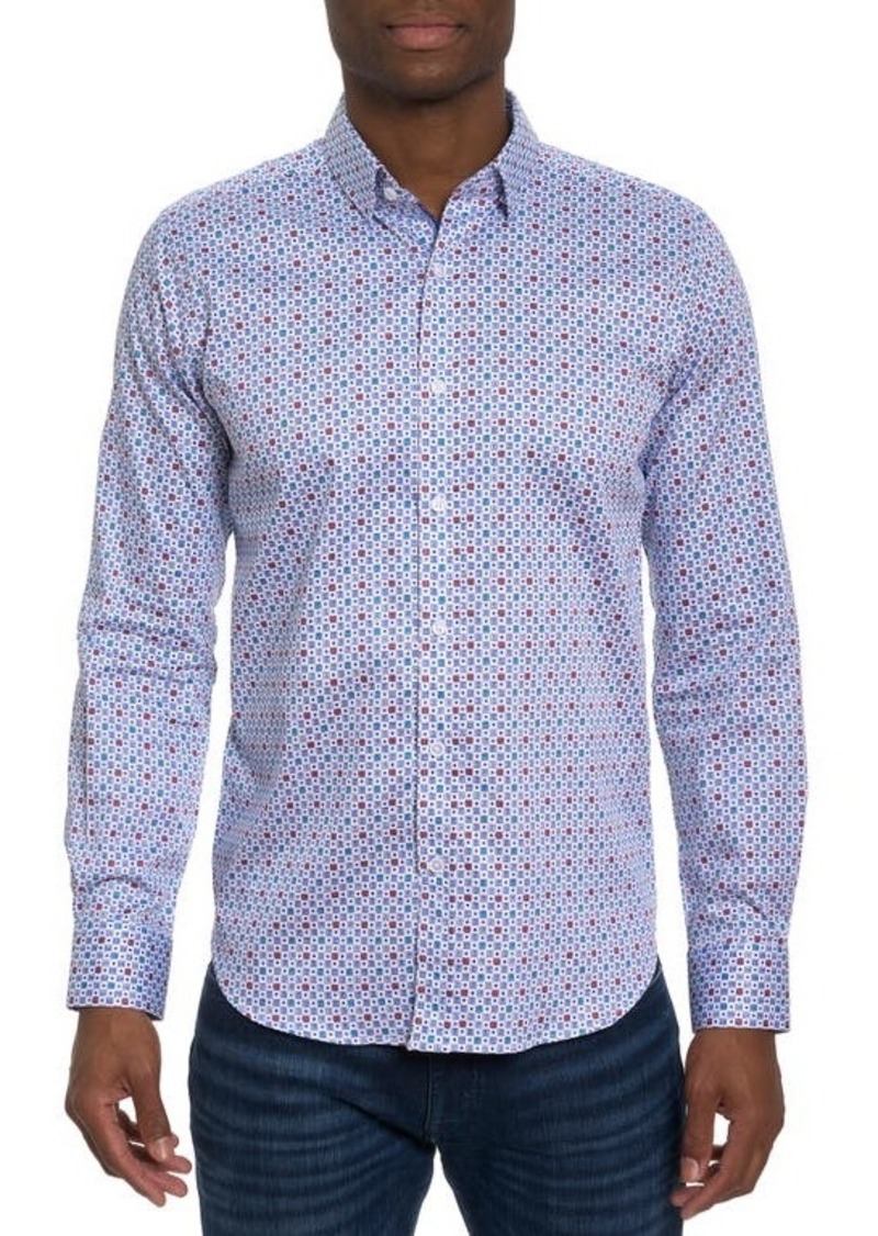 Robert Graham Favre Print Button-Up Shirt