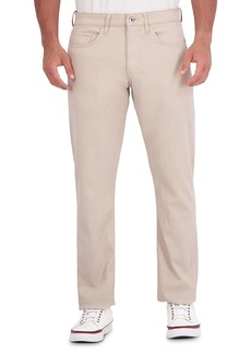 Robert Graham Grant Cotton & Linen Blend Tailored Fit Pants