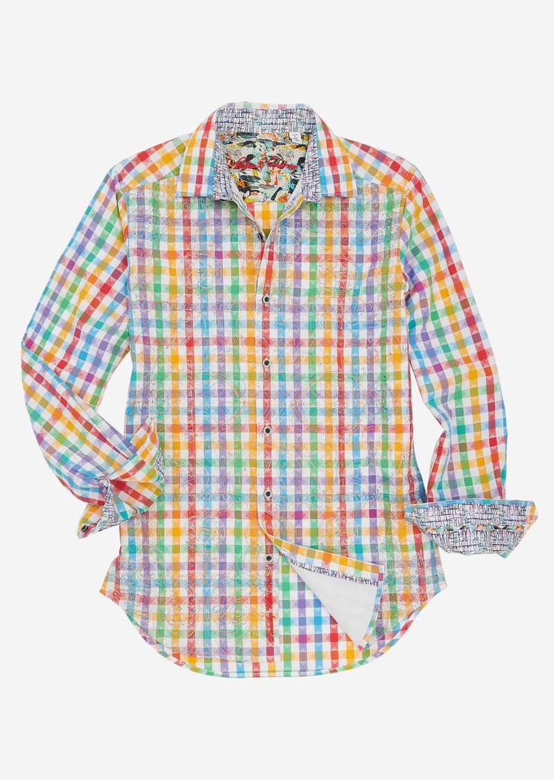 Robert Graham Kimmel L/S Printed Sport Shirt Classic Fit Multicolored