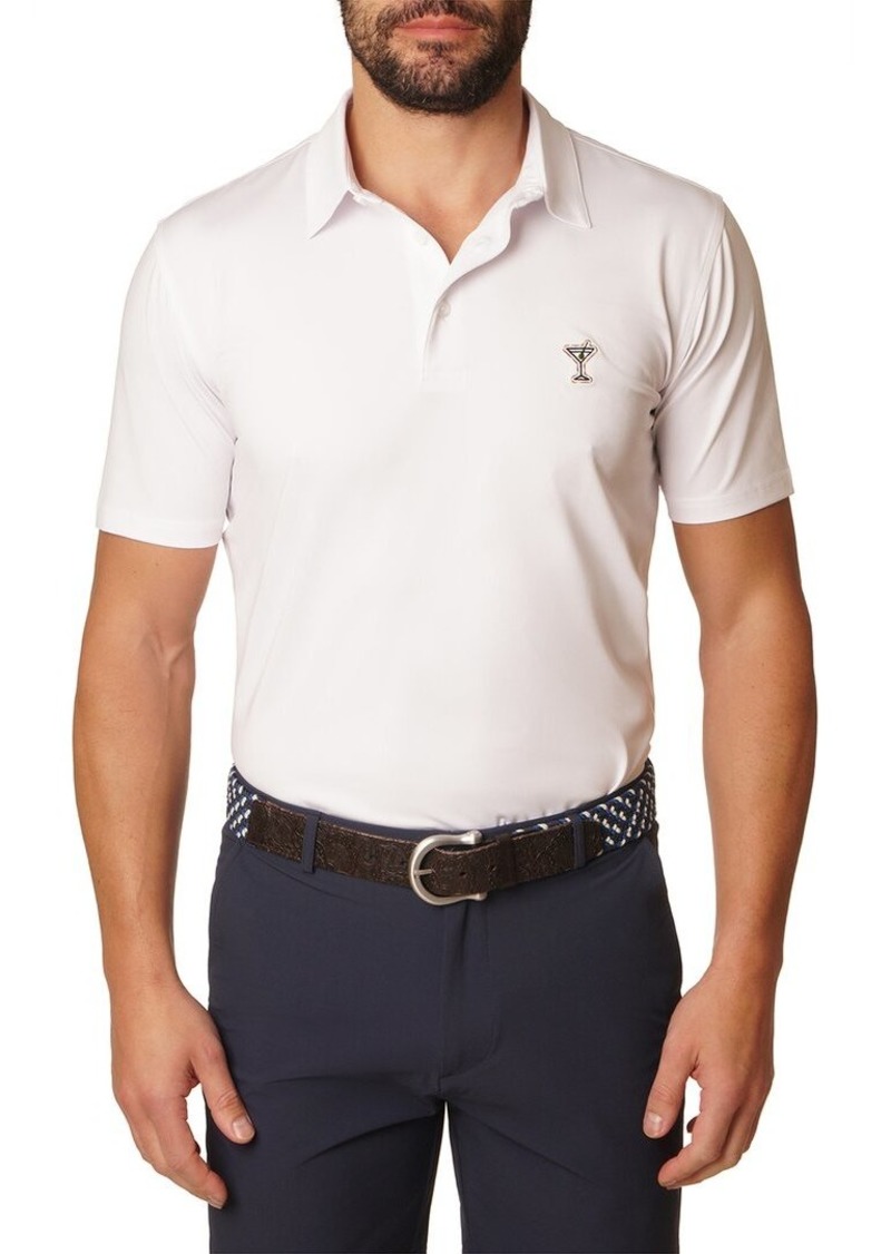 Robert Graham Martini Time Knit Polo Shirt