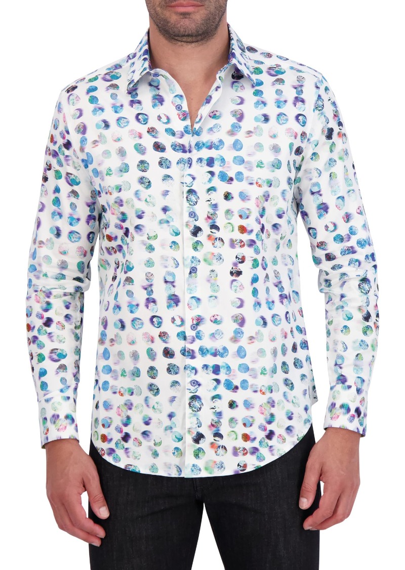 Robert Graham Men's Flashback Woven Long-Sleeve Button-Down Shirt