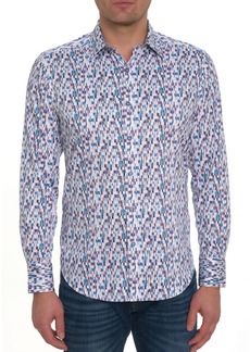 Robert Graham Men's Halverson Long-Sleeve Woven Shirt