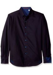 Robert Graham Men's Spruce Long Sleeve Woven Shirt  2XLARGE