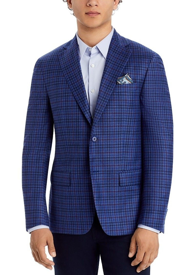 Robert Graham Windowpane Plaid Slim Fit Sport Coat