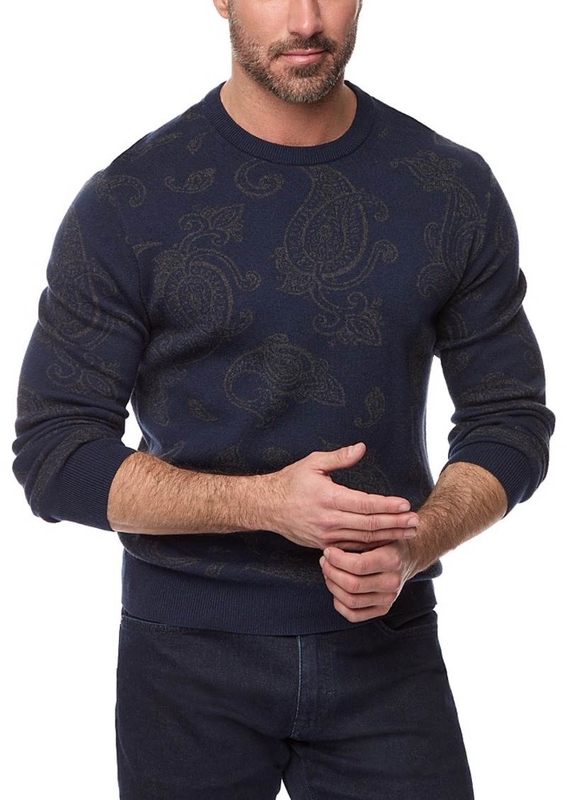 Robert Graham Orlin Paisley Jacquard Sweater