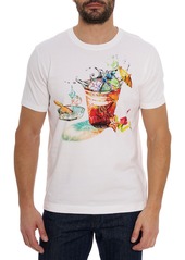 Robert Graham Perfect Pair Cotton Graphic T-Shirt in White at Nordstrom Rack