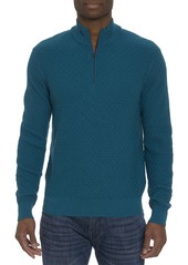 Robert Graham Reisman Quarter Zip Pullover Sweater