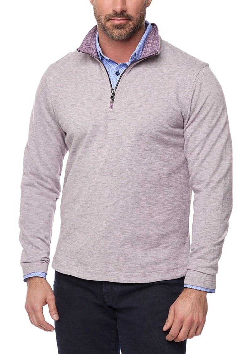 Robert Graham Remo Quarter Zip Sweater