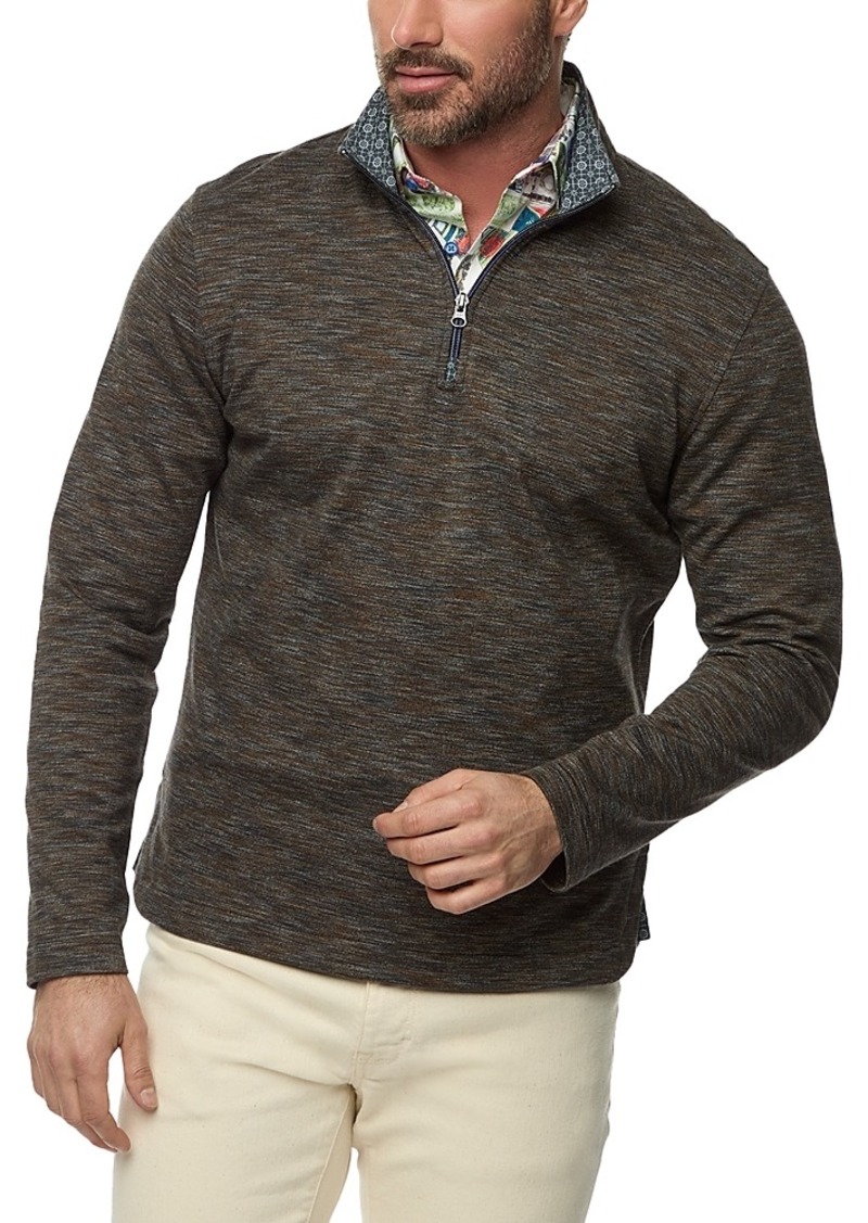 Robert Graham Remo Quarter Zip Sweater