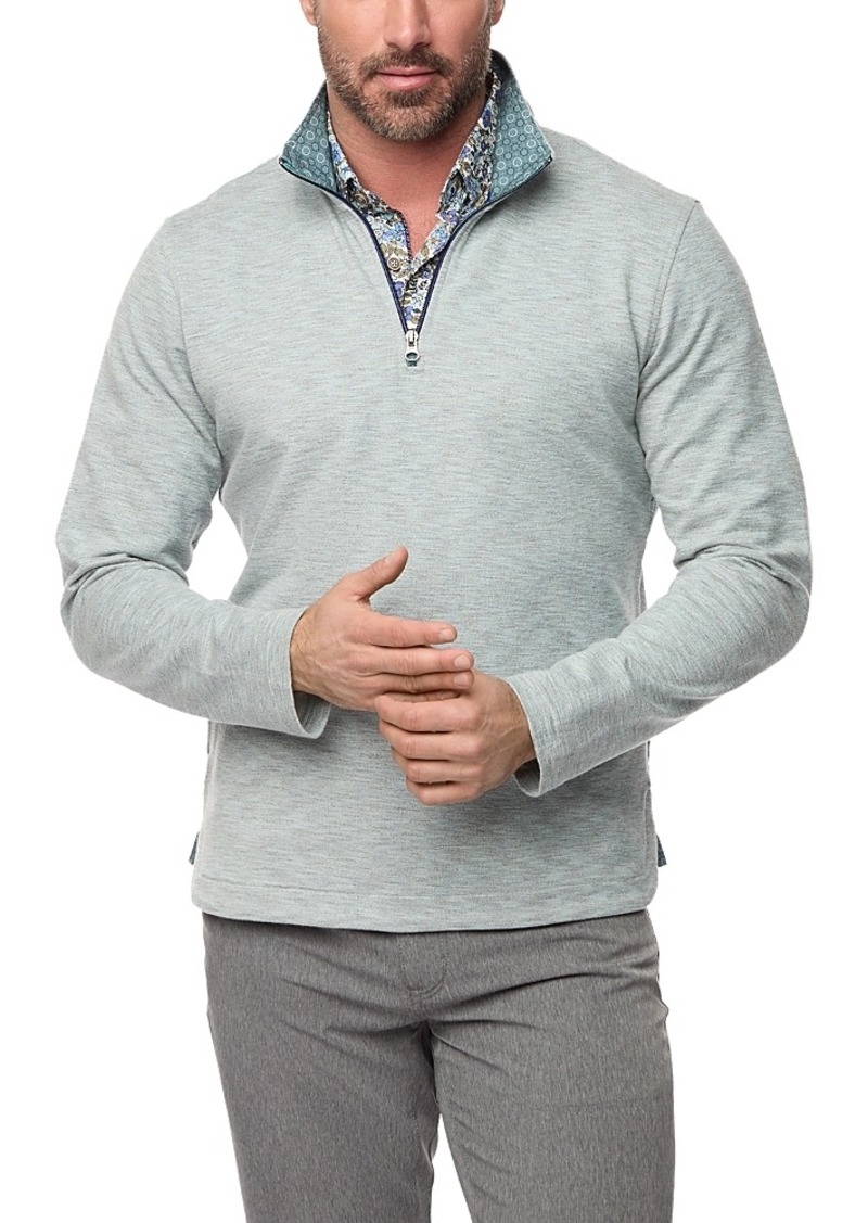 Robert Graham Remo Quarter Zip Sweater