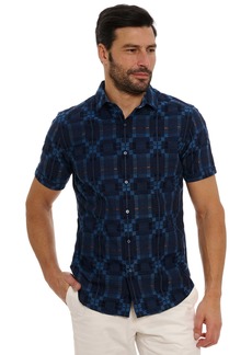 Robert Graham Robert Graham Aizome Short Sleeve Button Down Shirt