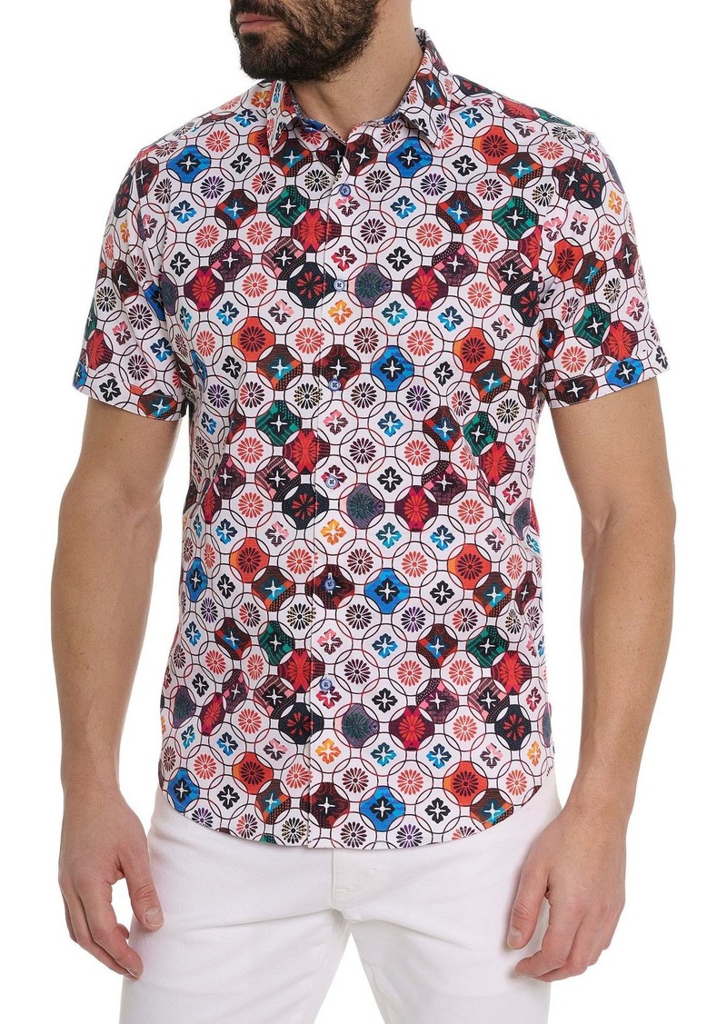 Robert Graham Robert Graham Andalo Short Sleeve Button Down Shirt