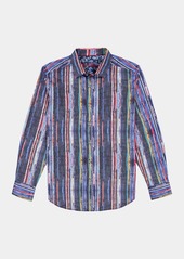 Robert Graham Robert Graham Baja Long Sleeve Button Down Shirt