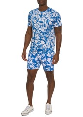 Robert Graham Robert Graham Beach Hibiscus Performance Graphic T-shirt