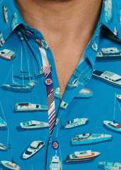 Robert Graham Robert Graham Boat Marina Short Sleeve Knit Shirt