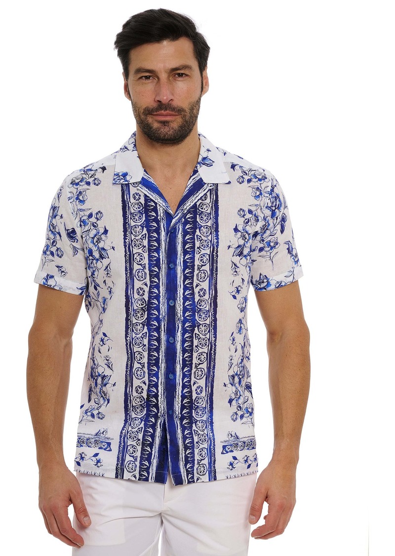 Robert Graham Robert Graham Corsica Short Sleeve Button Down Shirt