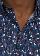 Robert Graham Robert Graham Egger Long Sleeve Knit Button Down Shirt