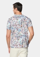 Robert Graham Robert Graham Floral Fusion Short Sleeve T-shirt