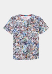 Robert Graham Robert Graham Floral Fusion Short Sleeve T-shirt