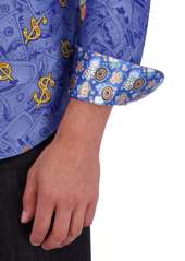 Robert Graham Robert Graham Limited Edition Bankroll Long Sleeve Button Down Shirt