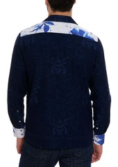 Robert Graham Robert Graham Limited Edition Blue Murro Long Sleeve Button Down Shirt