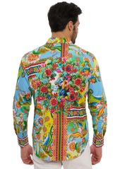 Robert Graham Robert Graham Limited Edition Hidden Lion Long Sleeve Button Down Shirt Big