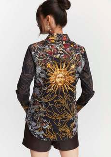 Robert Graham Robert Graham Limited Edition Jeweled Goddess Long Sleeve Shirt