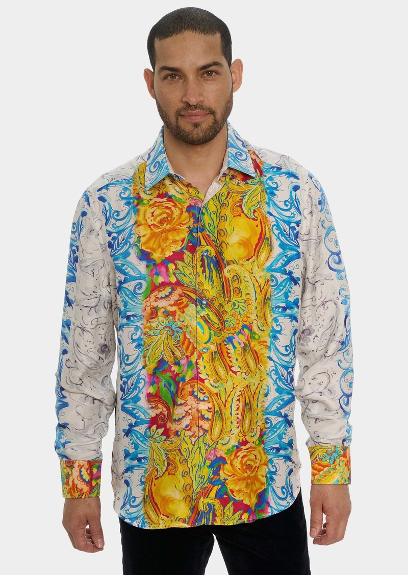 Robert Graham Robert Graham Limited Edition The B Hudson Long Sleeve Button Down Shirt