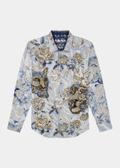 Robert Graham Robert Graham Limited Edition The Kingnamm Long Sleeve Button Down Shirt