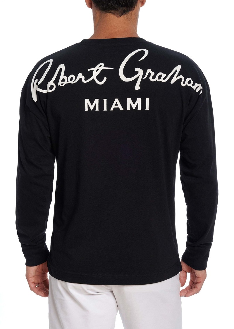 Robert Graham Robert Graham Miami Long Sleeve T-shirt