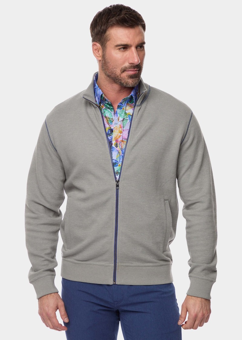 Robert Graham Robert Graham Moser Long Sleeve Knit Full Zip