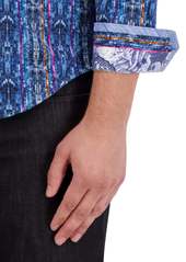 Robert Graham Robert Graham Oasis Motion Long Sleeve Knit Shirt