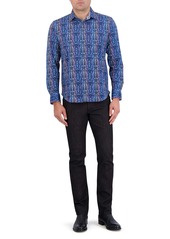 Robert Graham Robert Graham Oasis Motion Long Sleeve Knit Shirt