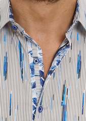 Robert Graham Robert Graham Shipping Lines Short Sleeve Button Down Shirt