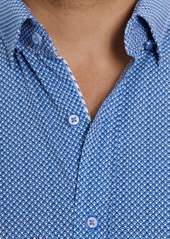 Robert Graham Robert Graham Shuler Motion Short Sleeve Knit Shirt