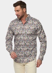 Robert Graham Robert Graham Skeletal Stroll Long Sleeve Button Down Shirt