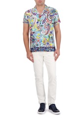 Robert Graham Robert Graham The Drake Short Sleeve Button Down Shirt