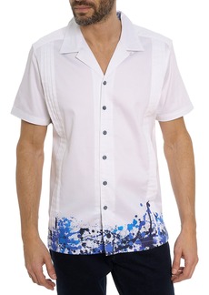 Robert Graham Townes Short Sleeve Button Up Shirt in White at Nordstrom Rack