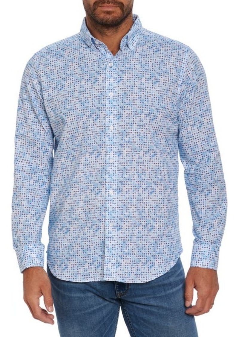 Robert Graham Westbrook Button-Up Shirt in Blue at Nordstrom