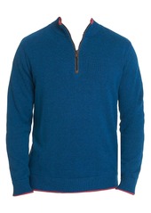 Robert Graham Selleck Quarter Zip Sweater