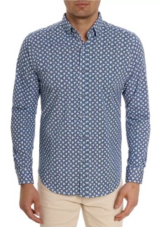 Robert Graham Senan Knit Button-Up Shirt
