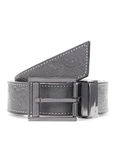 Robert Graham Sequential II Reversible Paisley Leather Belt