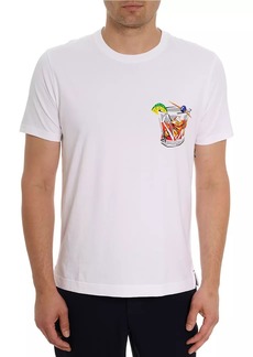Robert Graham Serendipity Graphic Cotton T-Shirt