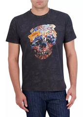 Robert Graham Skull Scrolls Cotton T-Shirt
