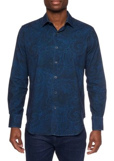 Robert Graham Tarvos Paisley Woven Shirt