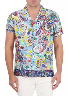 Robert Graham The Drake Paisley & Floral Camp Shirt