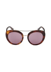 Roberto Cavalli 54MM Cat Eye Chain-Linked Sunglasses